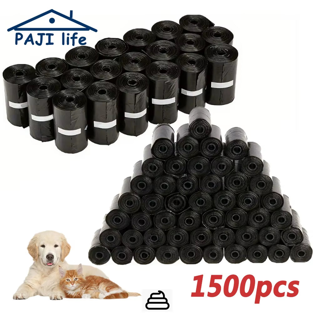 Dog Poop Bags Portable Pet Waste Bags Durable and Leak Proof Dog Garbage Bags with Dispenser Pet Cleaning Supplies for Outdoor
