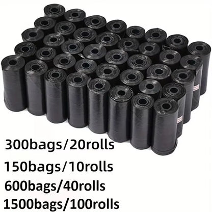 Dog Poop Bags Portable Pet Waste Bags Durable and Leak Proof Dog Garbage Bags with Dispenser Pet Cleaning Supplies for Outdoor
