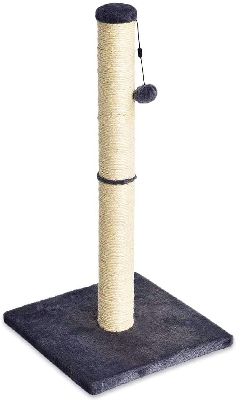 Amazon Basics Mittelgroßer Katzen-Kratzbaum, 40.01 X 40.01 X 80.01 Cm, Grau