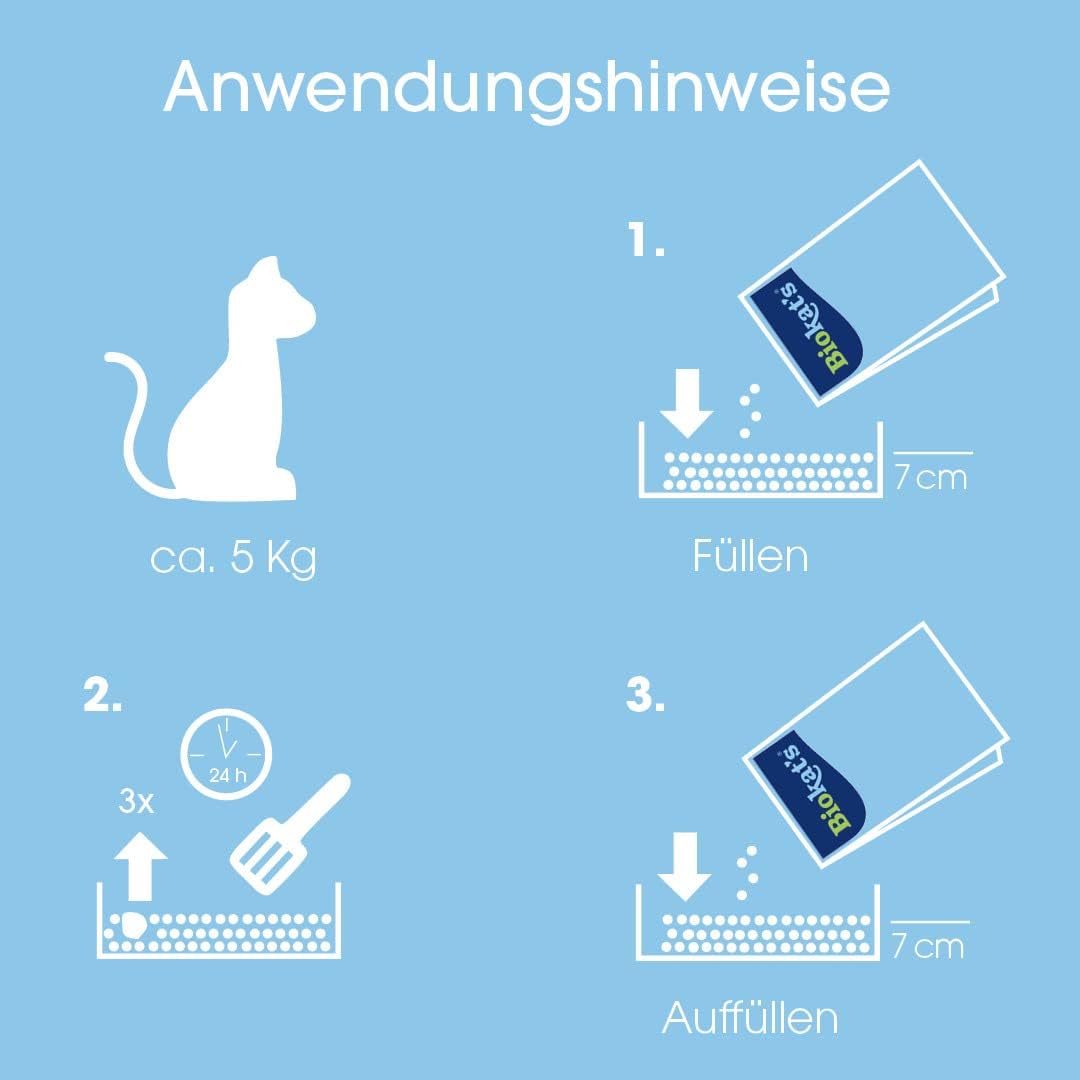 Biokat'S Diamond Care Fresh Katzenstreu Mit Babypuder-Duft - Feine Klumpstreu Aus Bentonit Mit Aktivkohle Und Aloe Vera - 1 Sack (1 X 10 L)