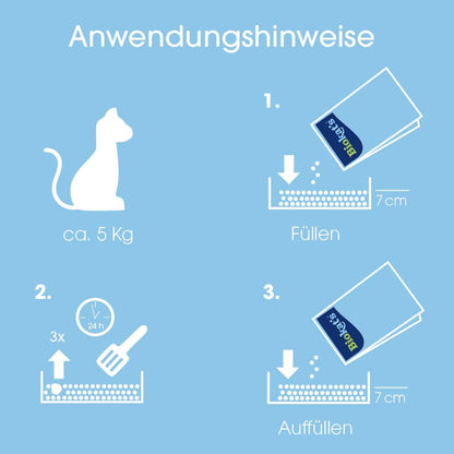 Biokat'S Diamond Care Fresh Katzenstreu Mit Babypuder-Duft - Feine Klumpstreu Aus Bentonit Mit Aktivkohle Und Aloe Vera - 1 Sack (1 X 10 L)