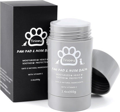 Pfotenbalsam Hund (68G Stick) - Heilt, Repariert Und Regeneriert Trockene, Rissige & Beschädigte Pfoten, Pfotenpflege Pfotenschutz Hund, Hundepfoten Balsam, Hundezubehör, Hunde Geschenke
