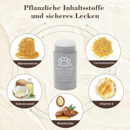 Pfotenbalsam Hund (68G Stick) - Heilt, Repariert Und Regeneriert Trockene, Rissige & Beschädigte Pfoten, Pfotenpflege Pfotenschutz Hund, Hundepfoten Balsam, Hundezubehör, Hunde Geschenke