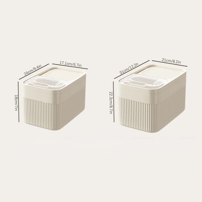 Dog Food Storage Container 5/10/15L Large Capacity Transparent Pet Food Bucket Box Moisture Proof Dog Cat Dry Food Bin