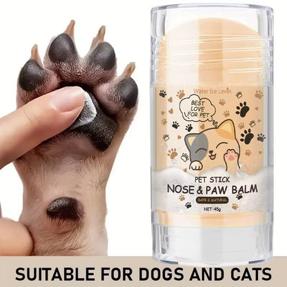 45G Dog Nose and Paw Balm Dog Paw Cream Cats Dogs Paw Protector Cream Pet Feet Moisturizer Pet Crack Feet Repair Pet Accessories - noblepetsdeluxe