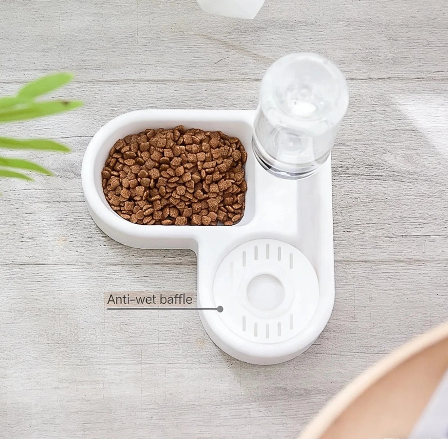 Double Dog and Cat Bowl-Pet and Food Bowl Set With, Pet Feeding Bowl Suitable for Cats and Small Dogs - noblepetsdeluxe
