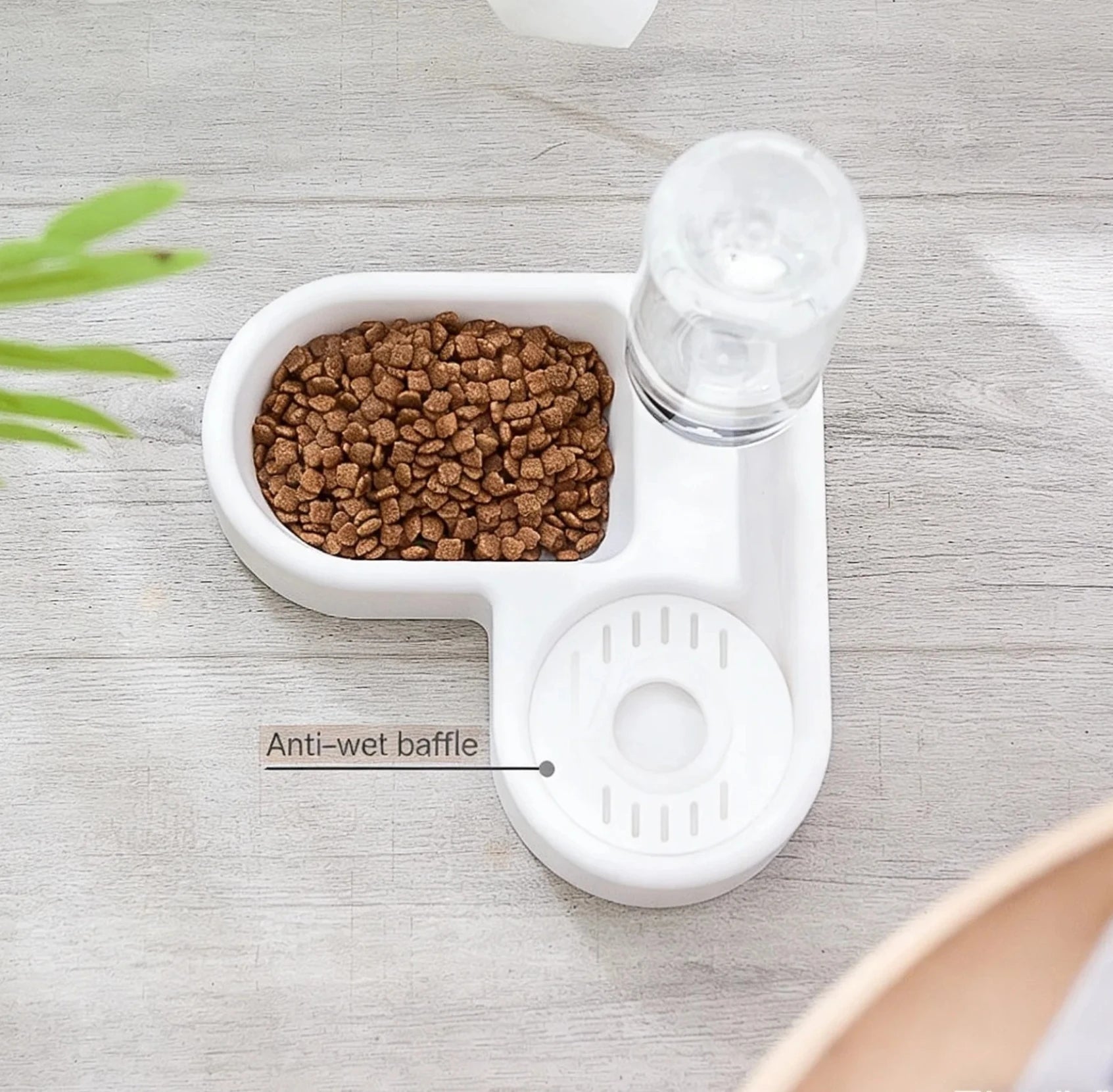 Double Dog and Cat Bowl-Pet and Food Bowl Set With, Pet Feeding Bowl Suitable for Cats and Small Dogs - noblepetsdeluxe