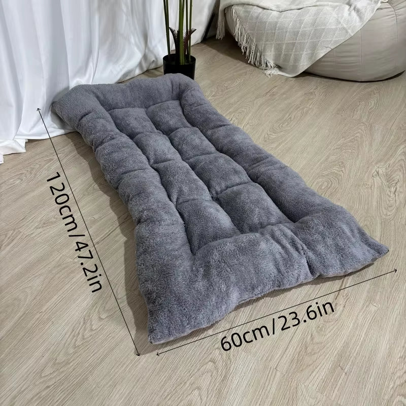 Extra Large Plush Dog Bed Sofa Thickened Super Soft Polyester Pet Mat Dog Crate Mat Bed for Small Medium Large Dog Bed - noblepetsdeluxe