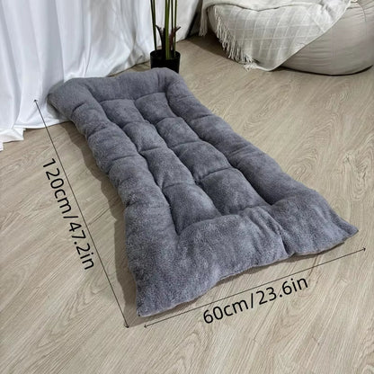 Extra Large Plush Dog Bed Sofa Thickened Super Soft Polyester Pet Mat Dog Crate Mat Bed for Small Medium Large Dog Bed - noblepetsdeluxe