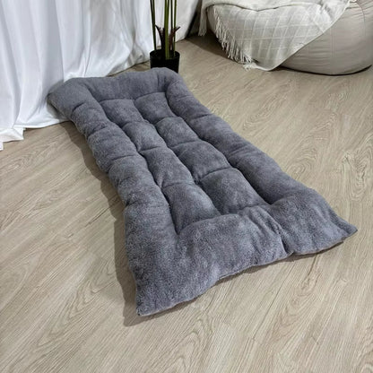Extra Large Plush Dog Bed Sofa Thickened Super Soft Polyester Pet Mat Dog Crate Mat Bed for Small Medium Large Dog Bed - noblepetsdeluxe